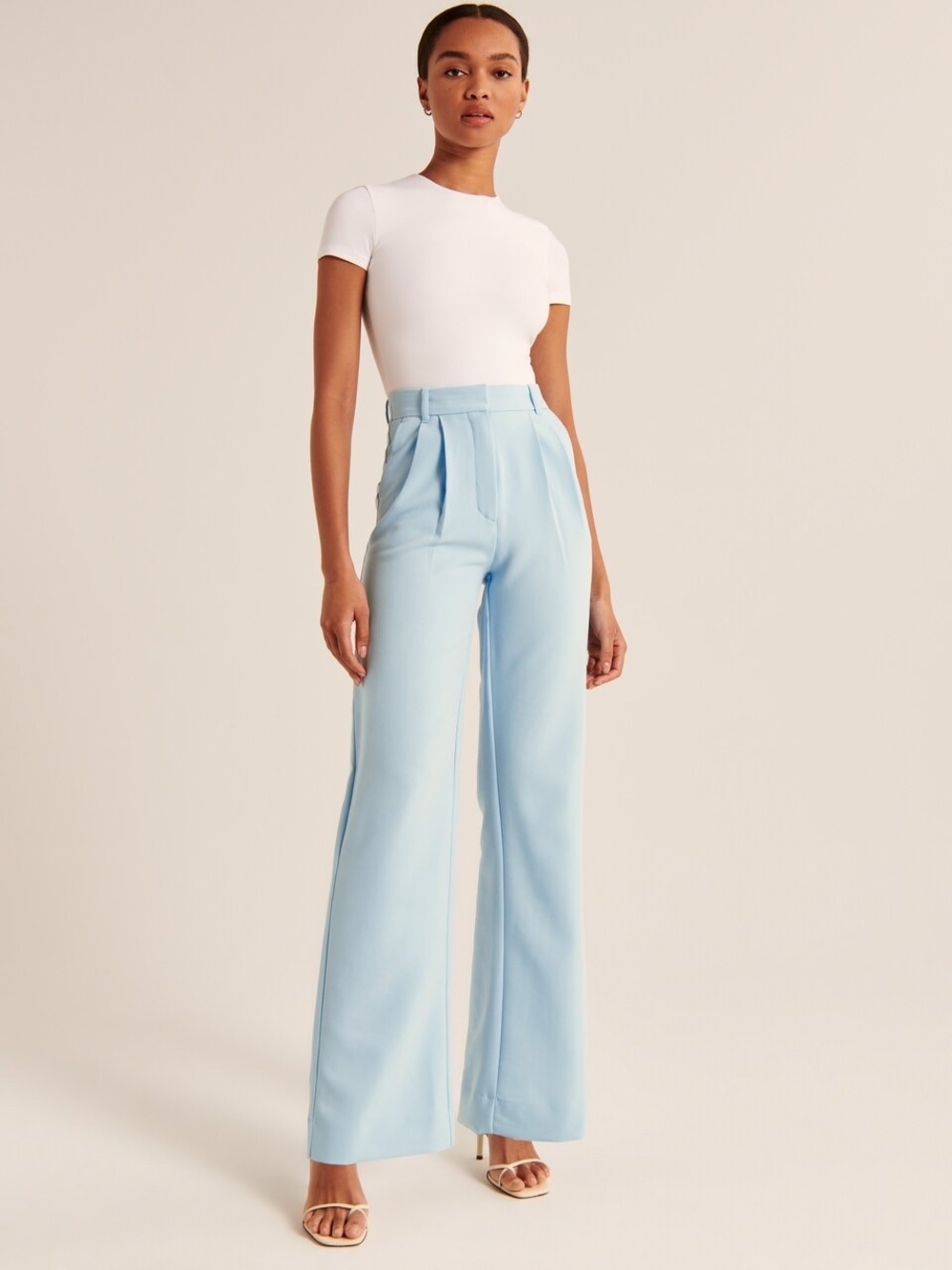 Abercrombie & Fitch Sloane Tailored Wide Leg Pants Size 6